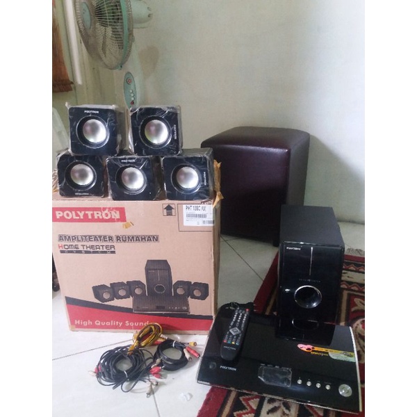 Home Theater Bekas merek Polytron 138 C