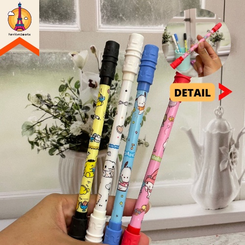 

Pulpen Gel Pen Magnet Putar Sanrio Pompompurin Cinamonroll Pochacco Melody Spinning Pen Gel Import Funny Fancy Stuff Best Gift Stationery For School Alat Tulis Kantor Sekolah Ready Grosir Kado Ulang Tahun READY COD