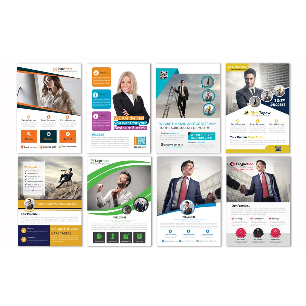 100 High-Quality Business Flyer Templates