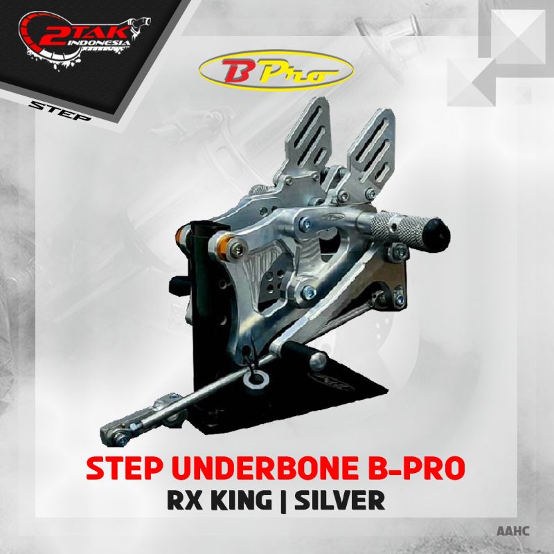 STEP UNDERBONE B PRO RX KING SILVER