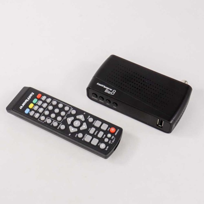 Set Top Box Antena TV Digital Taffware Bien 8 DVB T2 Wifi USB HDMI STB Matrix