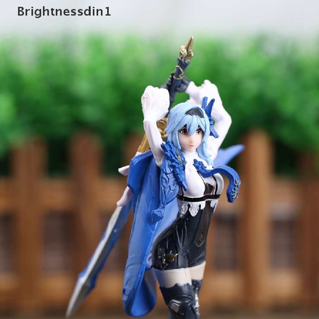 [Brightnessdin1] Anime Figure Genshin Impact Eula PVC Action Figure Koleksi Model Boneka Hadiah Butik