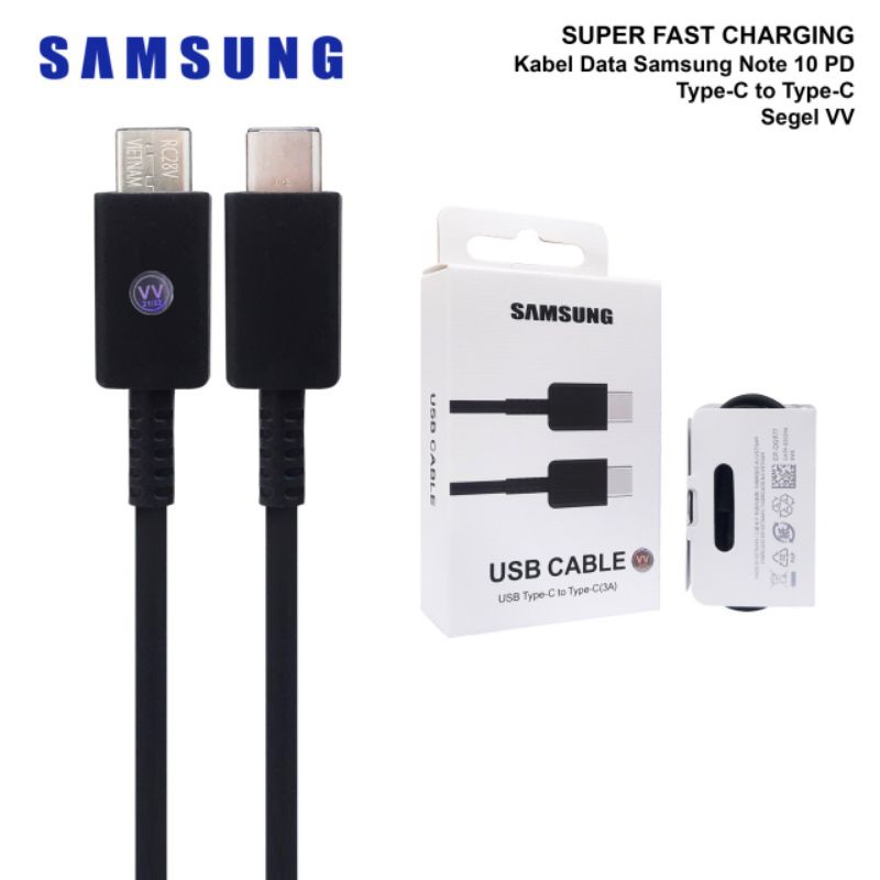KABEL DATA SAMSUNG S22 45W TYPE C TO C ORIGINAL GT