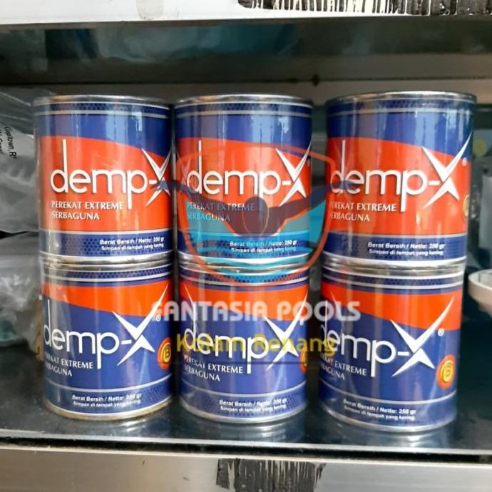Lem Epoxy Keramik Demp X | Lem Keramik Dalam Air Kolam Renang