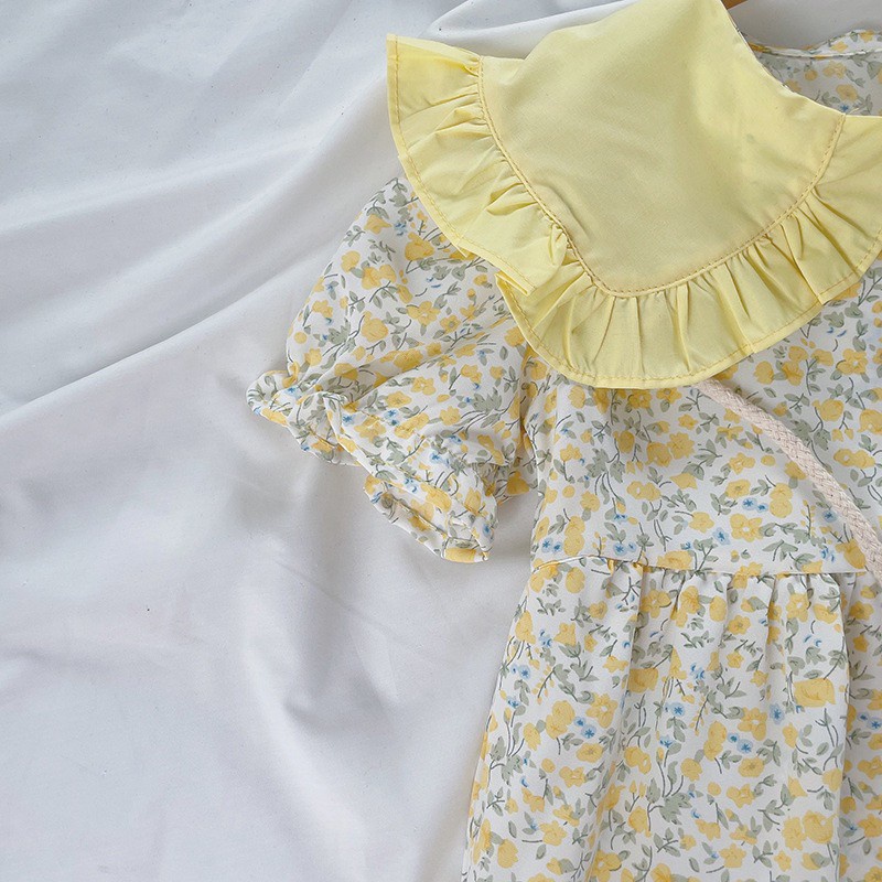 2-6thn | DRESS ANAK KOREA PESTA ELEGAN FORMAL PEREMPUAN MDD MK