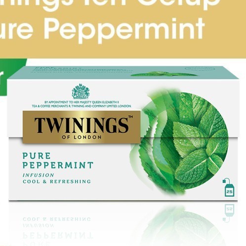 

Twinings Teh Celup Pure Peppermint 25x2gr