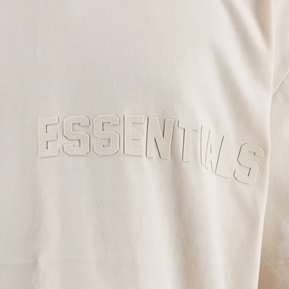 Essentials FOG Front Logo Egg Shell Tee FW22