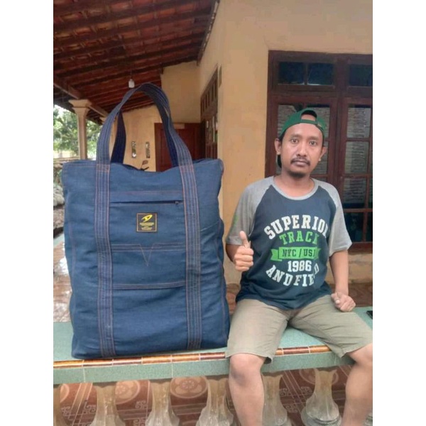 Tas Laundry bahan jeans