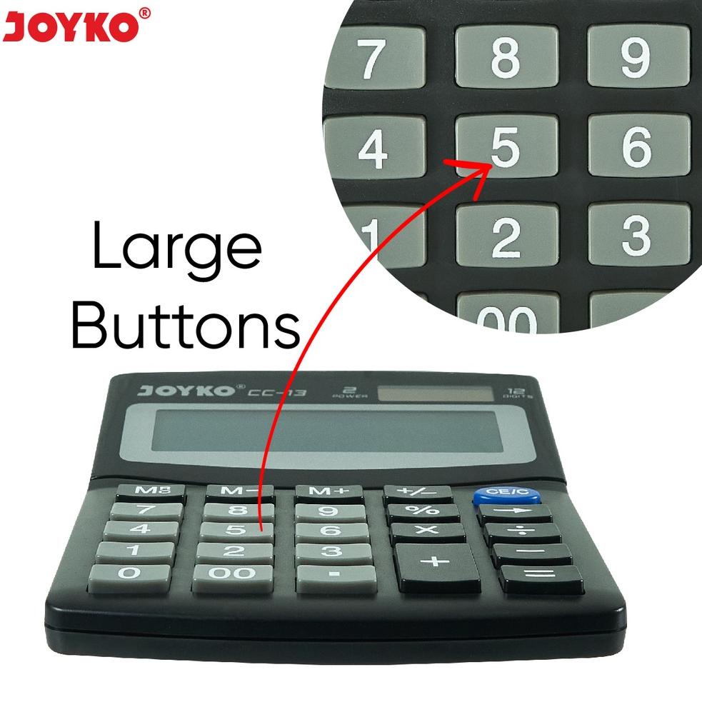 

Model Terkini.. Calculator Kalkulator Joyko CC-13 12 Digits WJ9
