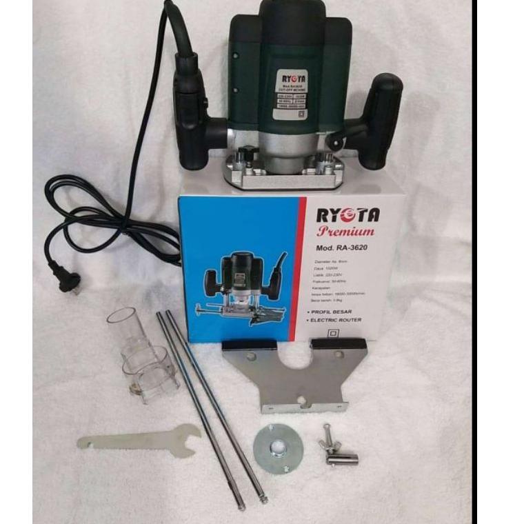 ㊏ RYOTA Mesin Router Profil kayu RA 3620 Skok bobok kayu ukir ,,
