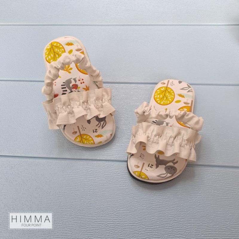 SANDAL ANAK PEREMPUAN Selop Kerut | SANDAL BALITA | SANDAL BAYI | SANDAL ANAK