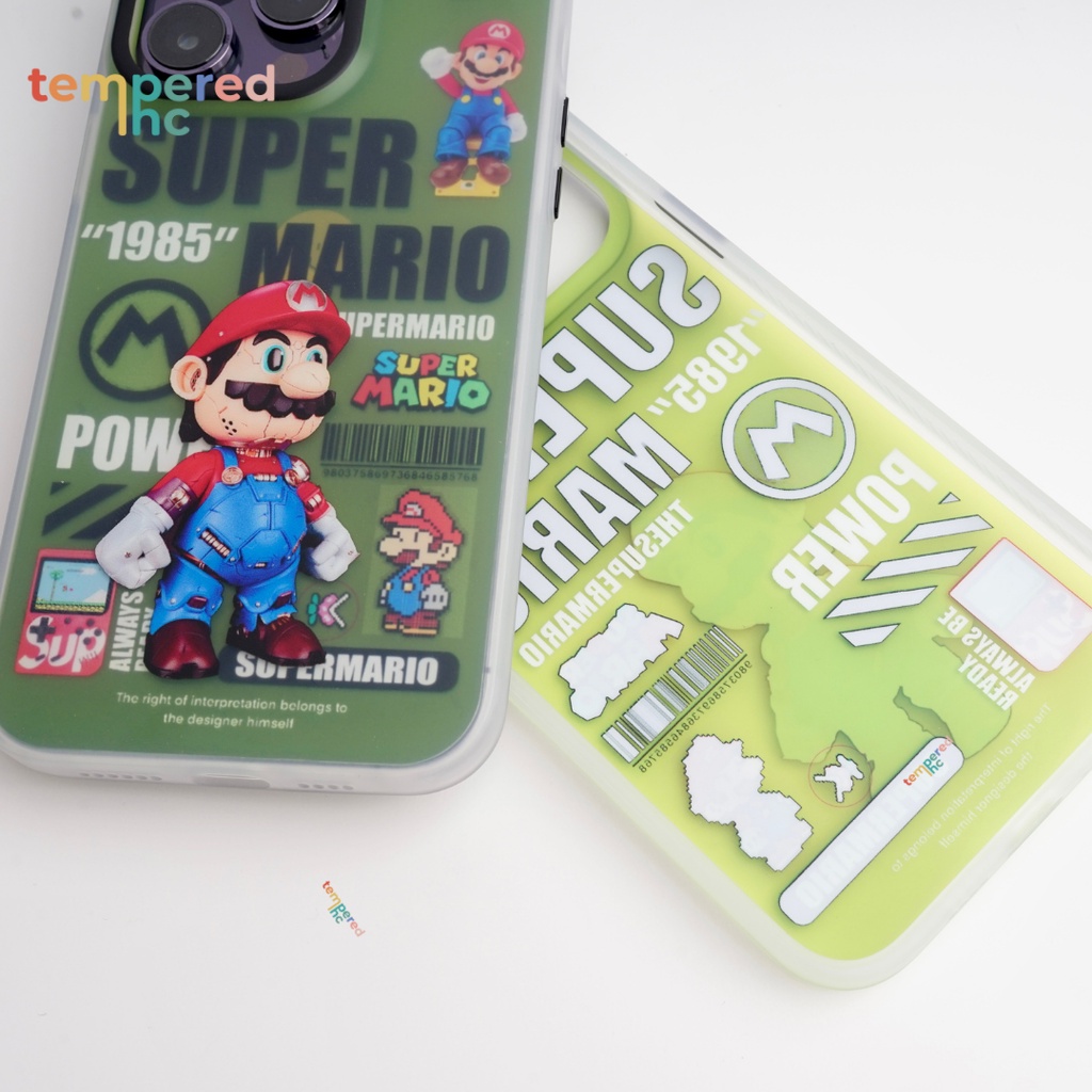 NEW !! SUPER MARIO Case Iphone ( Iphone 11-14promax Ready )