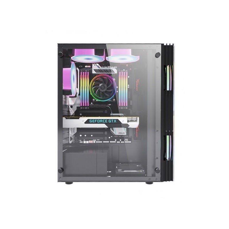 VURRION SHOGUN - Mid Tower Gaming PC Case - Casing PC Tempered Glass