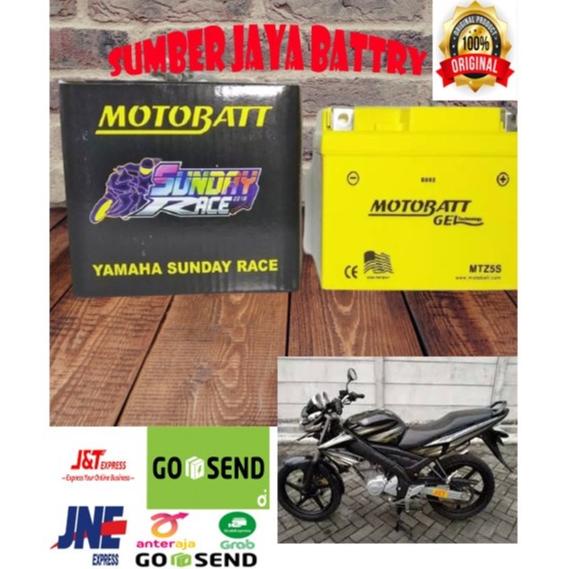 aki motor yamaha vixion old MTZ-5S MOTOBATT BERKUALITAS ORISINIL aki kering