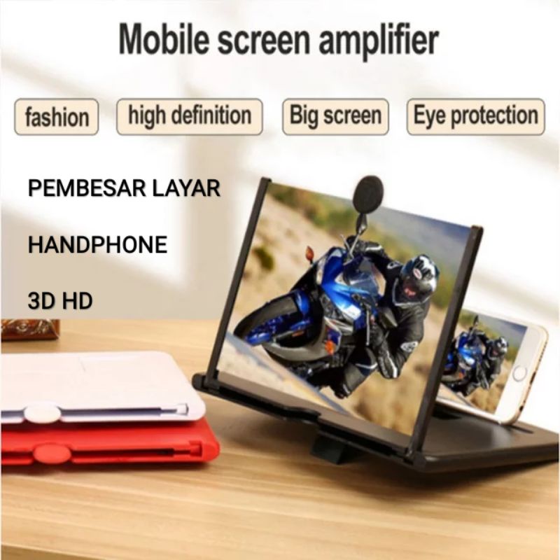 Kaca Pembesar Layar HP 3D F3/10 Inch