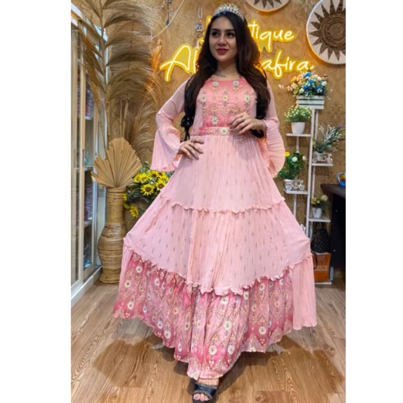 Gamis India Original Made In India Dress India Terbaru Ori