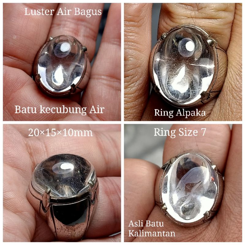 Batu Kecubung Air.Original kalimantan