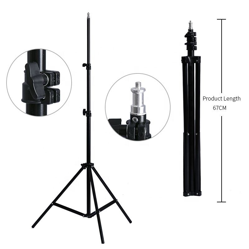 Tripod Hp 3121 Camera 2.1 meter Bahan Besi tripot stand untuk hp kamera lampu lighting ringlight panjang maksimal 2meter