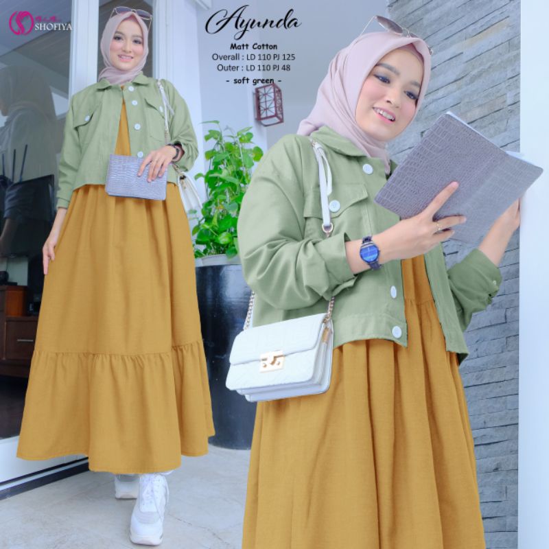 [NEW] AYUNDA ONE SET ORIGINAL BY SHOFIYA