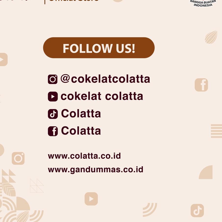 

Dapatkan Segera ✸ Colatta Compound Chocolate White - Coklat Putih Batang 1Kg**