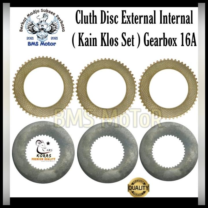 

Promo Clutch Disc External Internal Kain Klos Set Gearbox 16 A Marine Kapal