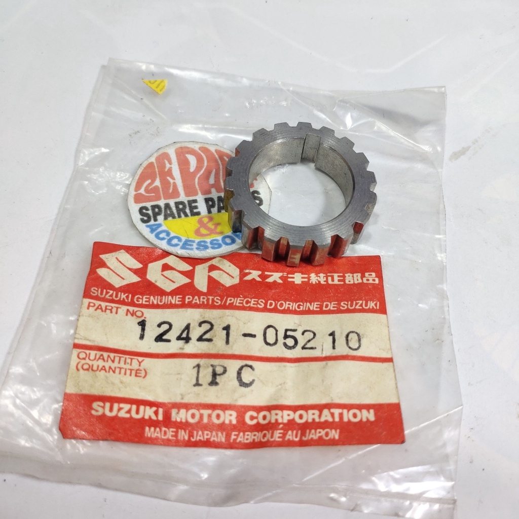 Gigi Rotari A100 18T Ori SGP 12421-05210 Gear Rotary Suzuki A100