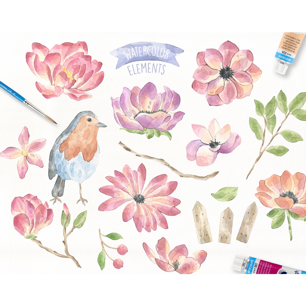 Fairytale Watercolor Collection