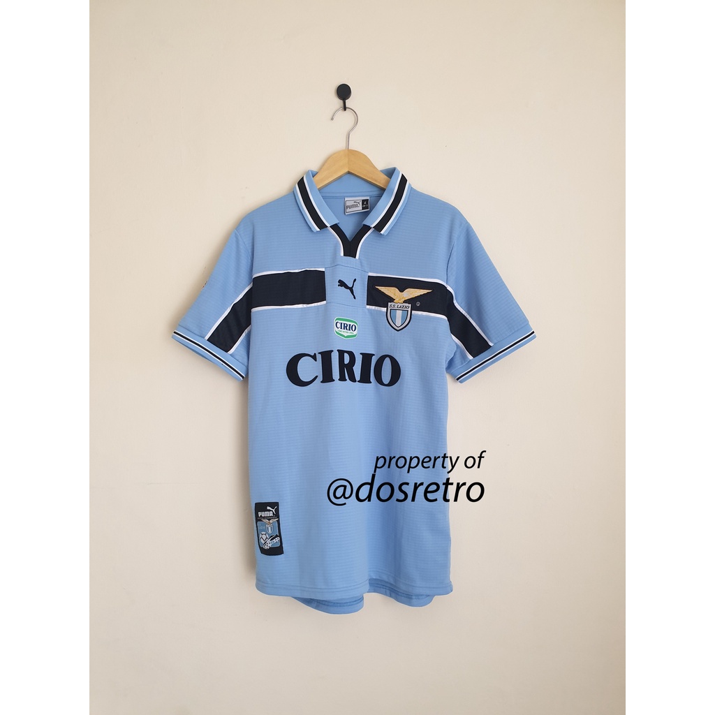 Jersey Retro Home Lazio 2000 2001 Mancini