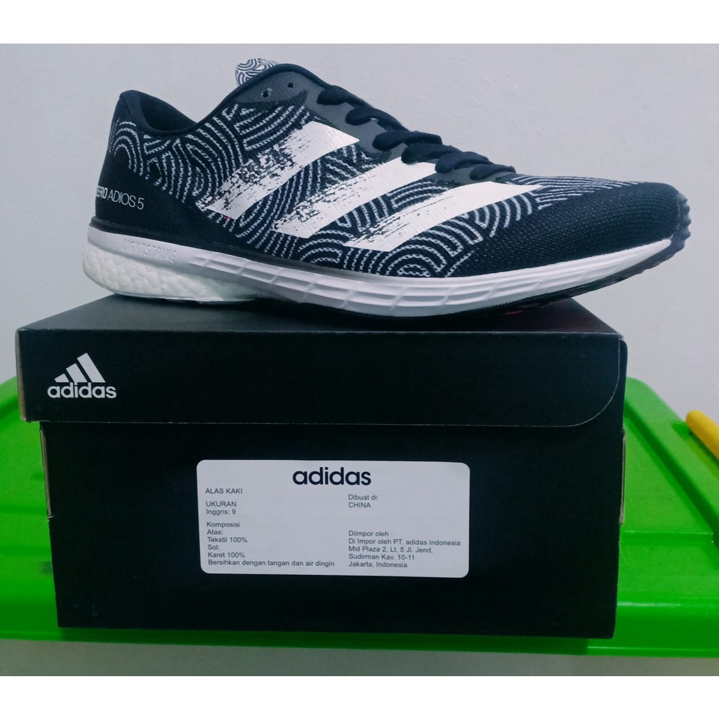 Sepatu Sneakers/RUNNING Adidas Adizero Adios 5 Tokyo Original BNIB - 43 1/3 EU