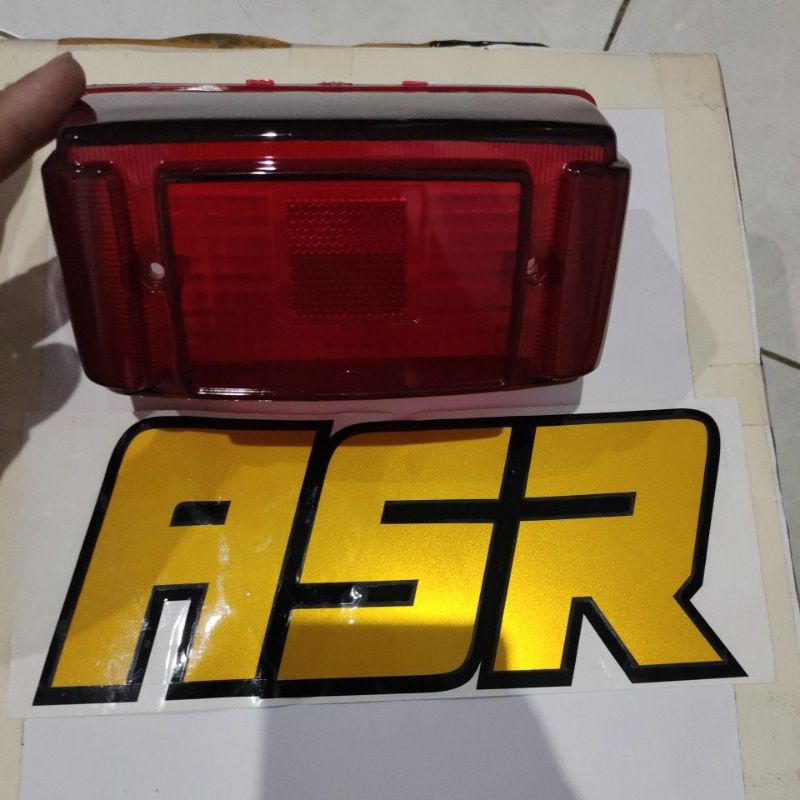 Mika kaca lampu stop belakang Yamaha RX king rxs lama old kotak