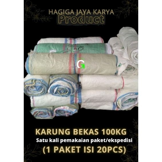 Jual Karung Bekas 100kg Murah Isi 20pcs Shopee Indonesia