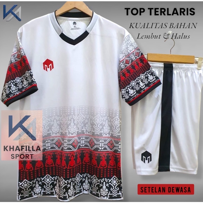 JERSEY SET OLAHRAGA DEWASA KUALITAS SEPAK BOLA BADMINTON TERBARU PRIA WANITA