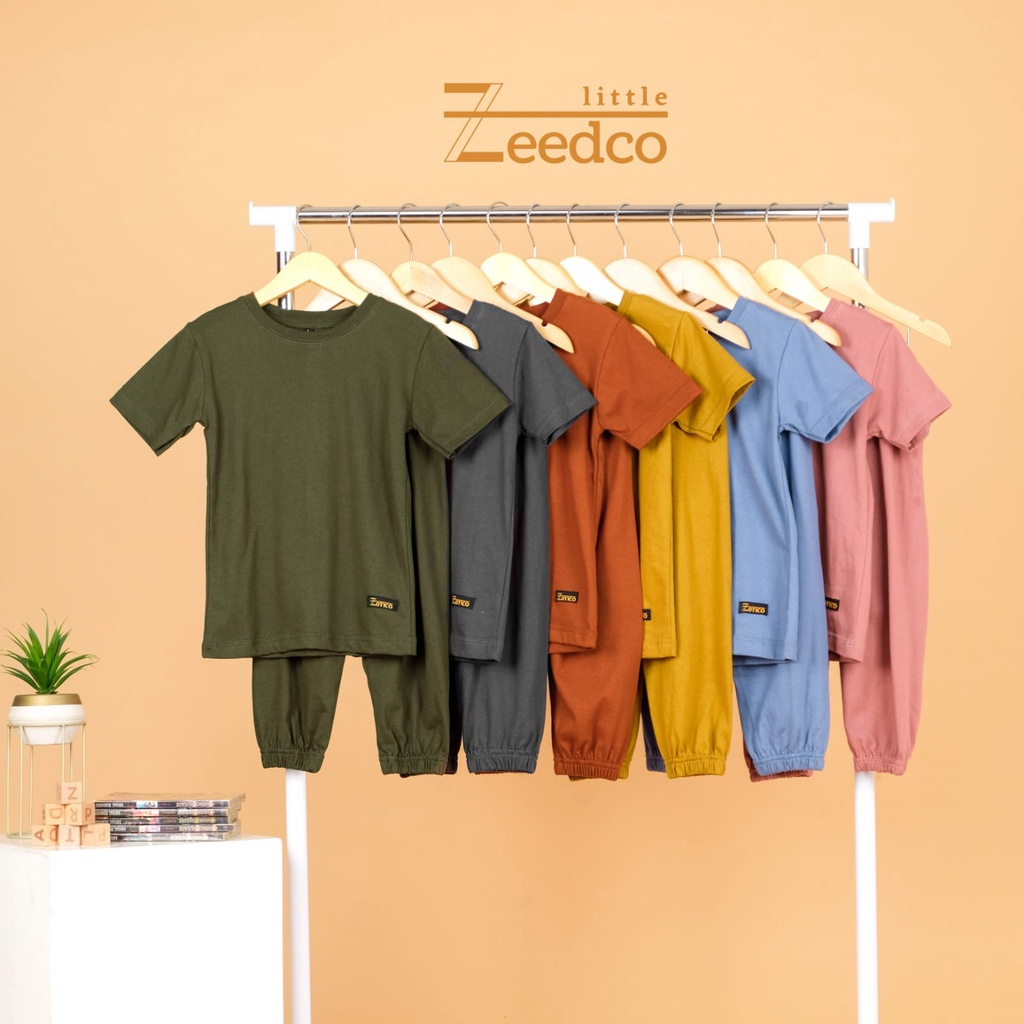	 Setelan Baju Anak - Jogger set 1-7 tahun Setelan Anak Laki Laki & Perempuan Premium Cotton 24s	