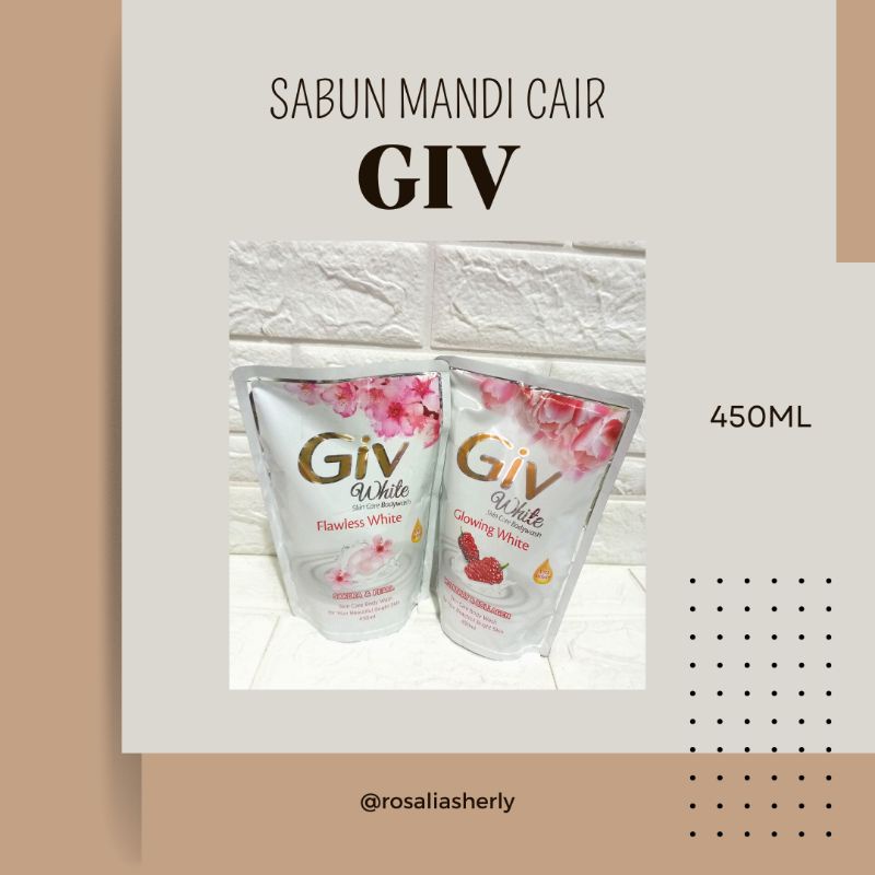 sabun mandi cair GIV 450ml