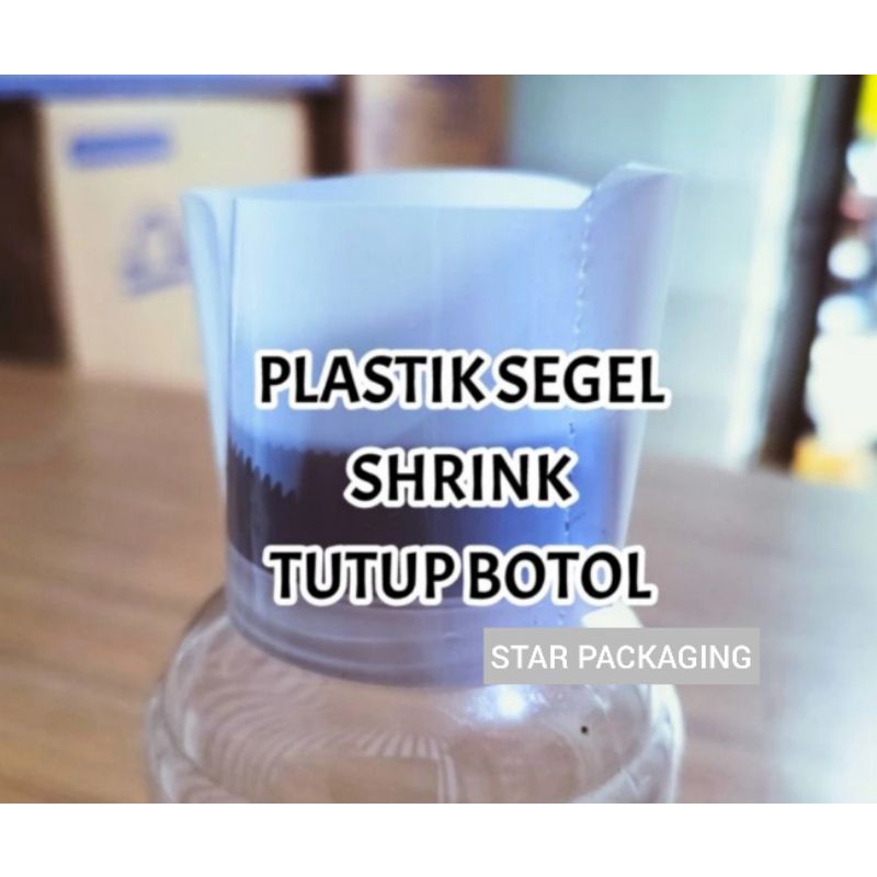 Plastik Shrink Segel Botol Almond Botol 250ml Botol Pir Plastik Segel Plastik Shrink Tutup Botol Min