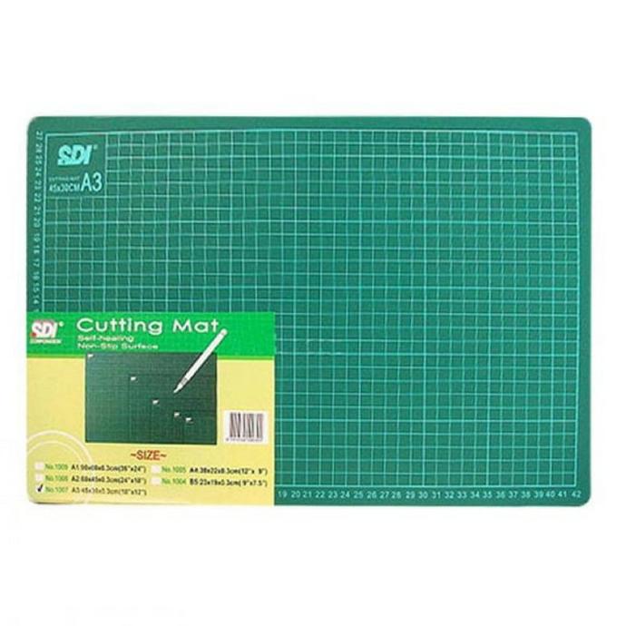 

Terlaris SDI Cutting Mat Size A3 - 1007 Termurah