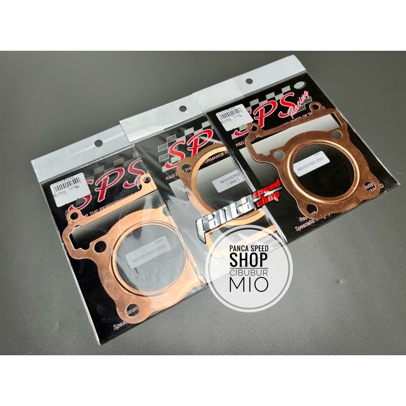 PAKING HEAD TEMBAGA SPS MIO KARBU MIO SMILE MIO SPORTY NOUVO 55MM/ 58MM/ 59MM/ 60MM/ 68MM TEBAL 0.5