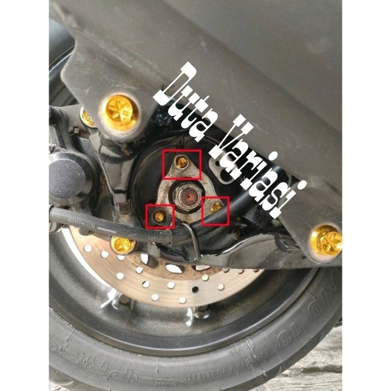 Nacom DV Baut Tromol Belakang Aerox 155 New,Nmax 155 New