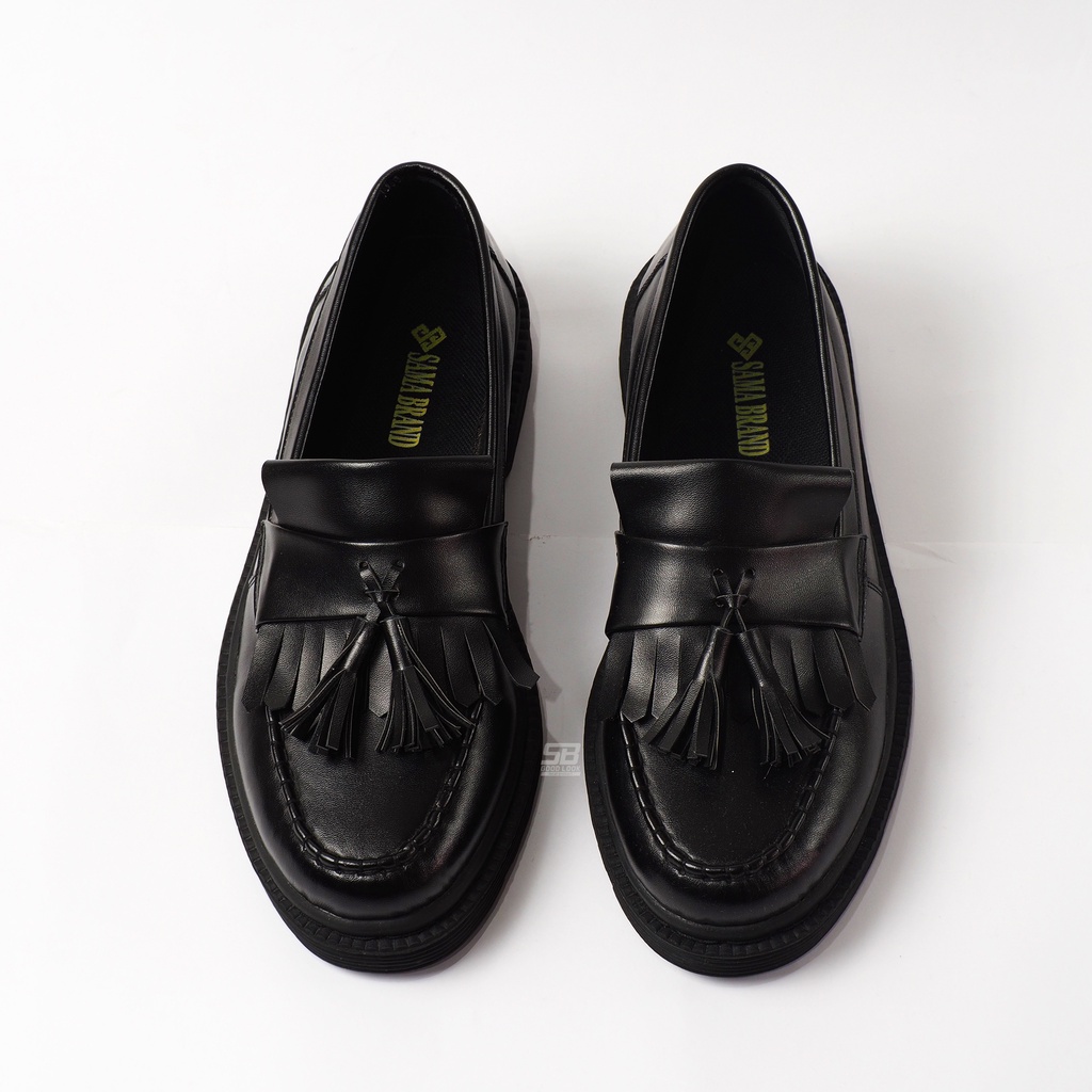 Sepatu Pria Slip On Loafers Formal | SB ALETTA BLACK