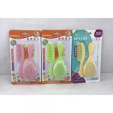 Sisir bayi kawa Sisir bayi set Kawa Baby nipple brush BPA Free