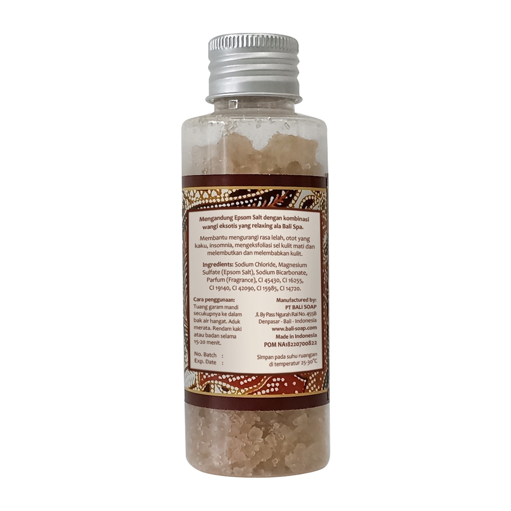 Bath Salt - Flower Batik Sandalwood