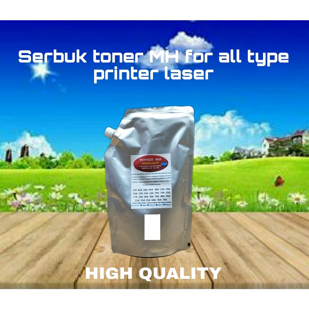 Serbuk toner HP Serbaguna 85a 35a 36a 78a 83a 79a hp laserjet p1102 1KG