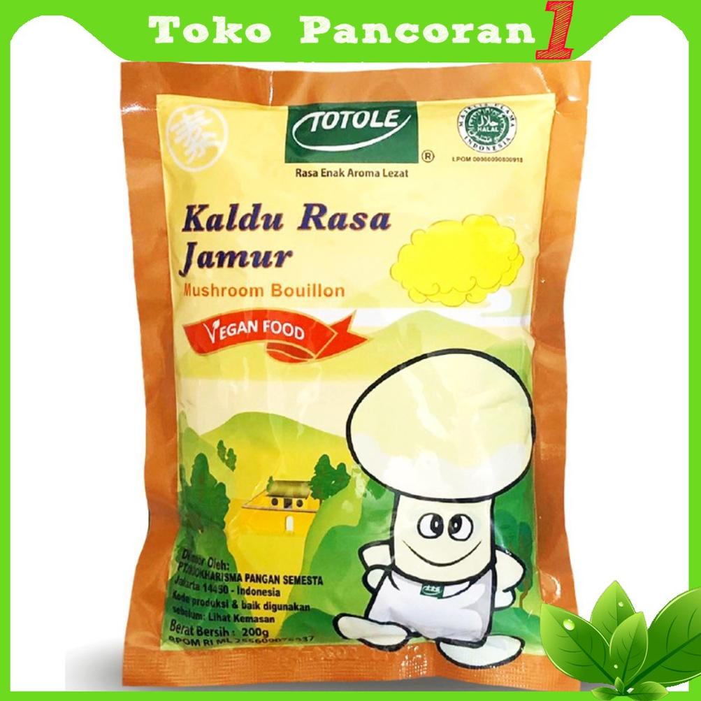 

✔✔ TOTOLE 200Gr/Kaldu Jamur Perisa/Jamur Mushroom Powder /Vegan Food/ Penyedap Makanan