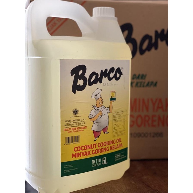 

Minyak Goreng Barco 5 Liter Jerigen