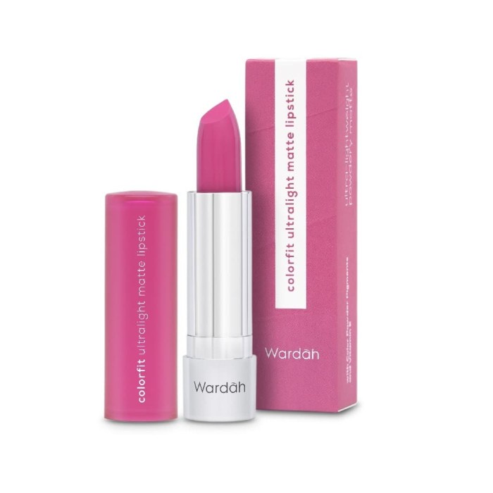 WARDAH Colorfit Ultralight Matte Lipstick BY AILIN