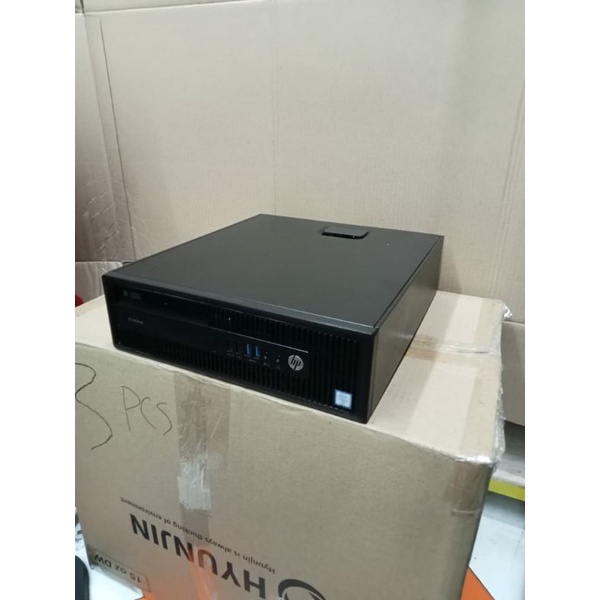 PC HP ELITEDEKS 800 G1 SFF CORE I5 GEN 4 RAM 8GB SSD 256 GB