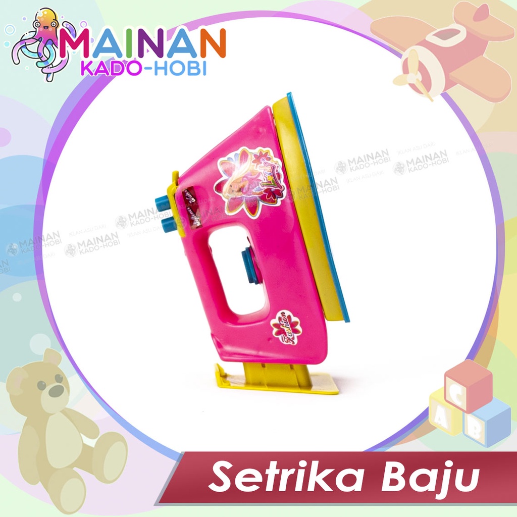 MAINAN ANAK EDUKASI MINIATUR FURNITURE ALAT RUMAH TANGGA SETRIKA BAJU