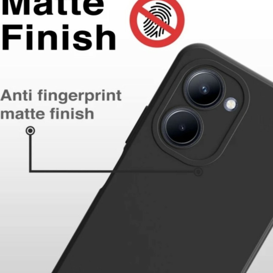 Case Realme 10 4G Softcase Slim Black Premium Potect Camera