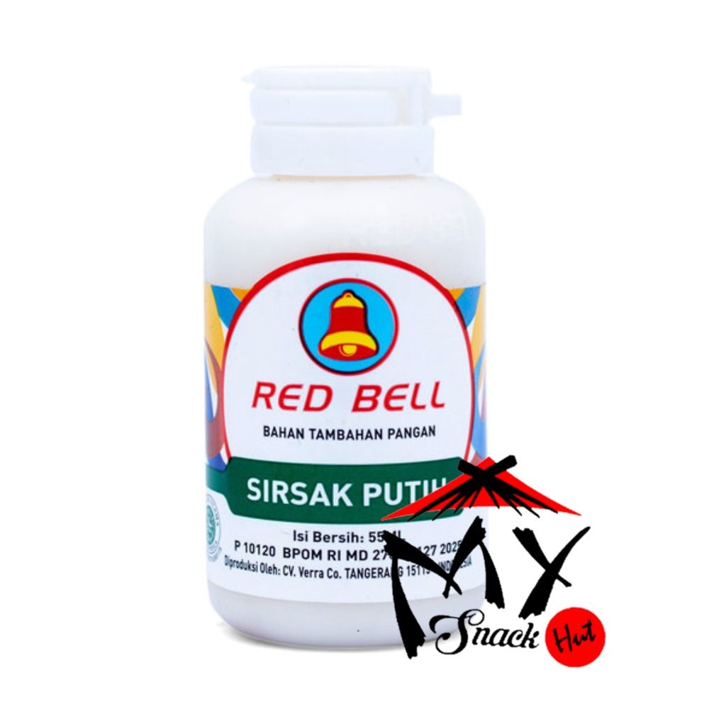 

RED BELL PASTA SIRSAK PUTIH 55ML - RED BEL PERISA SIRUP ZUURSAK - REDBEL PERASA ES BUAH SEGAR SIRSAT