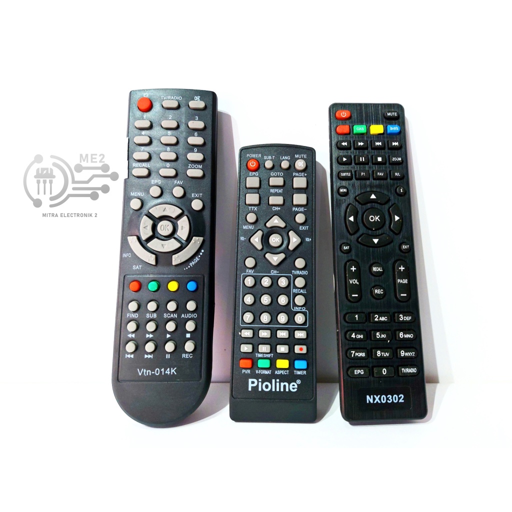 Remot Control Set Top Box Universal Multi Semua Merek stb Matrik Tanaka Evercross Luby Advance Yang Beredar